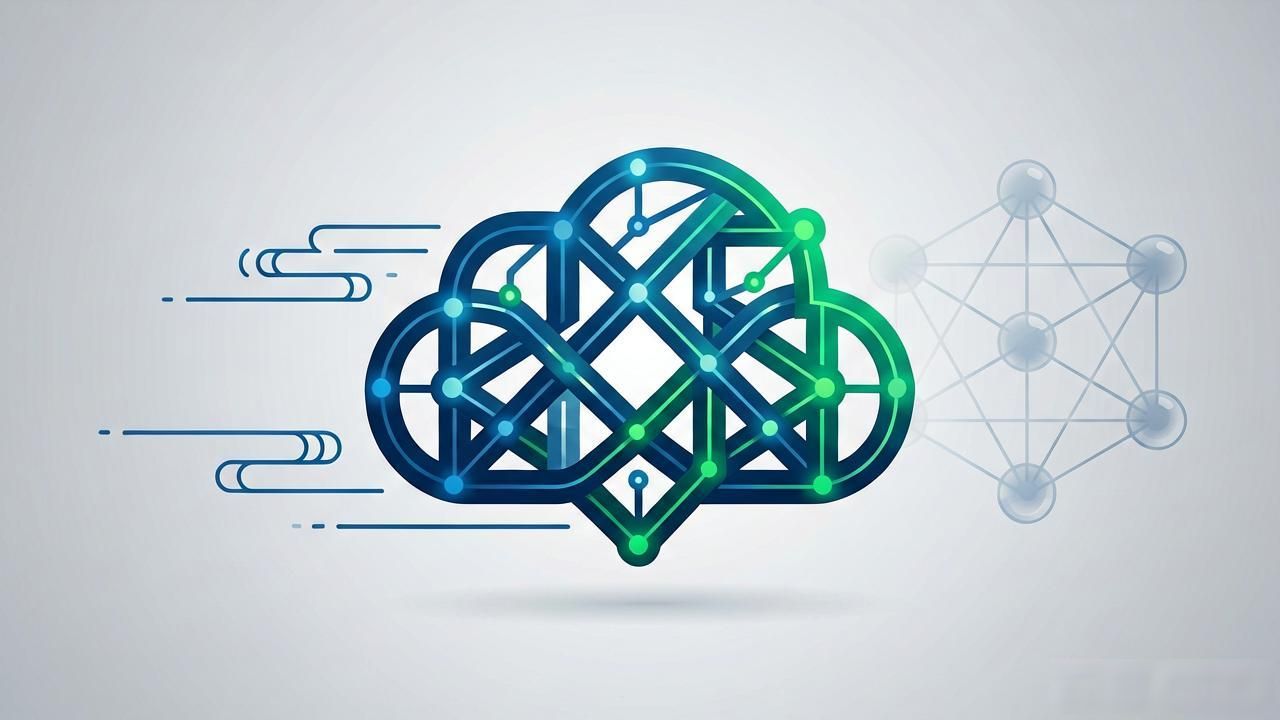 云区块链logo设计_云 区块链logo_科技企业视觉形象