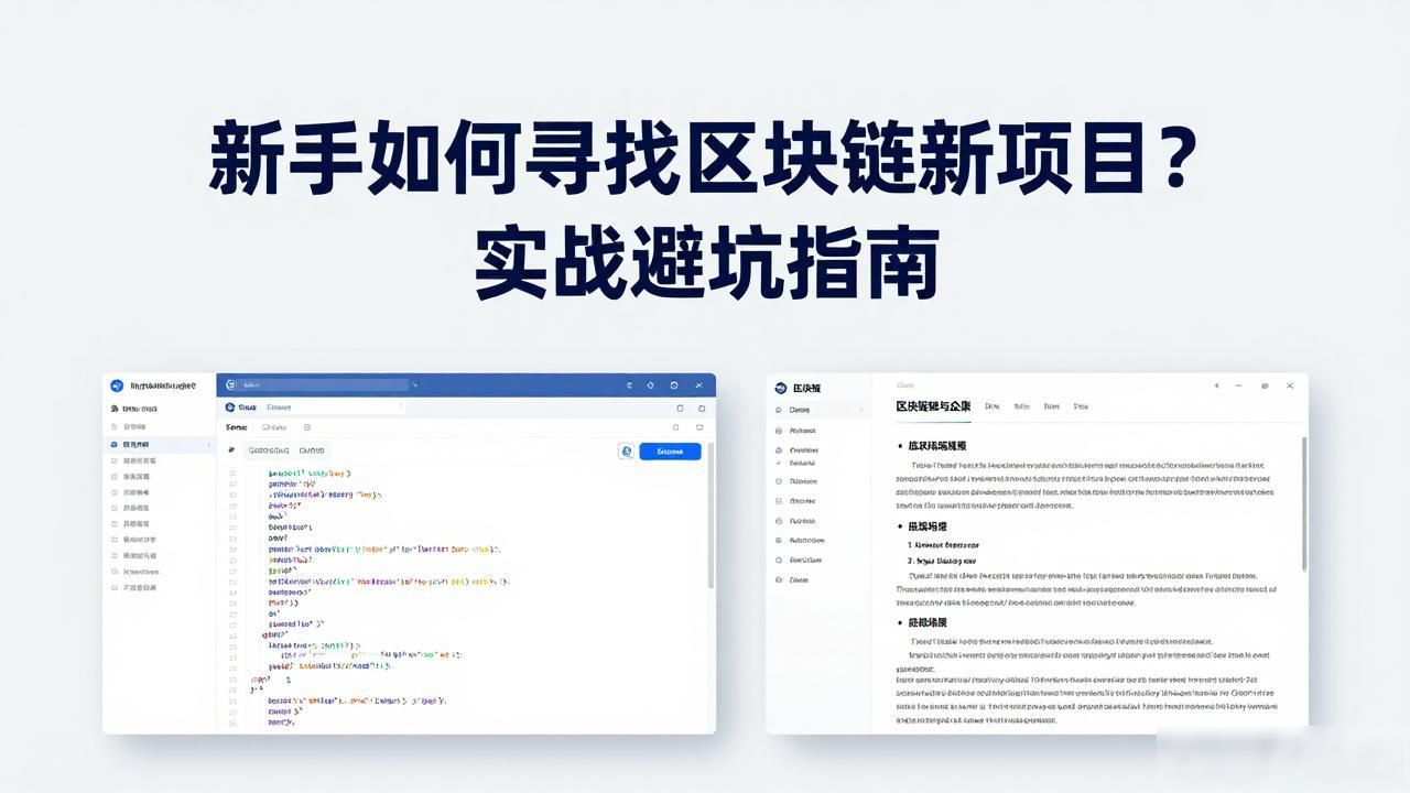 Web3项目筛选机制_社区活跃度判断指标_寻找区块链新项目