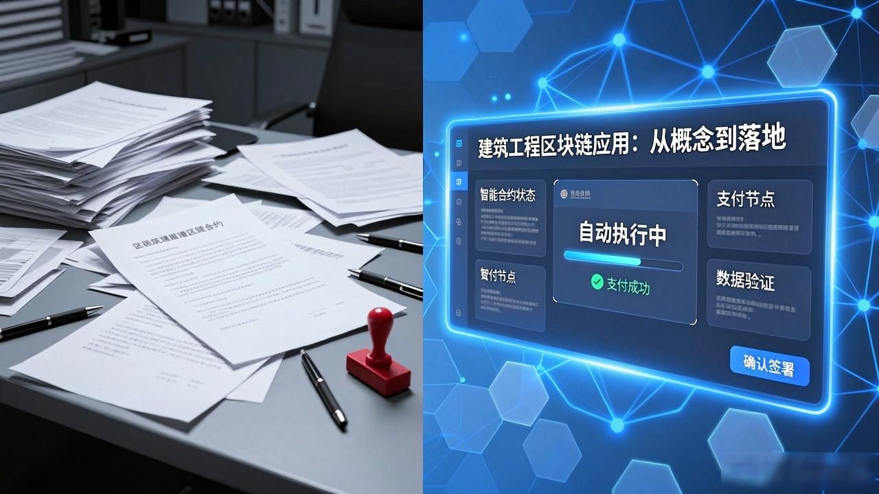 建筑工程 区块链_区块链技术_建筑工程行业透明度提升