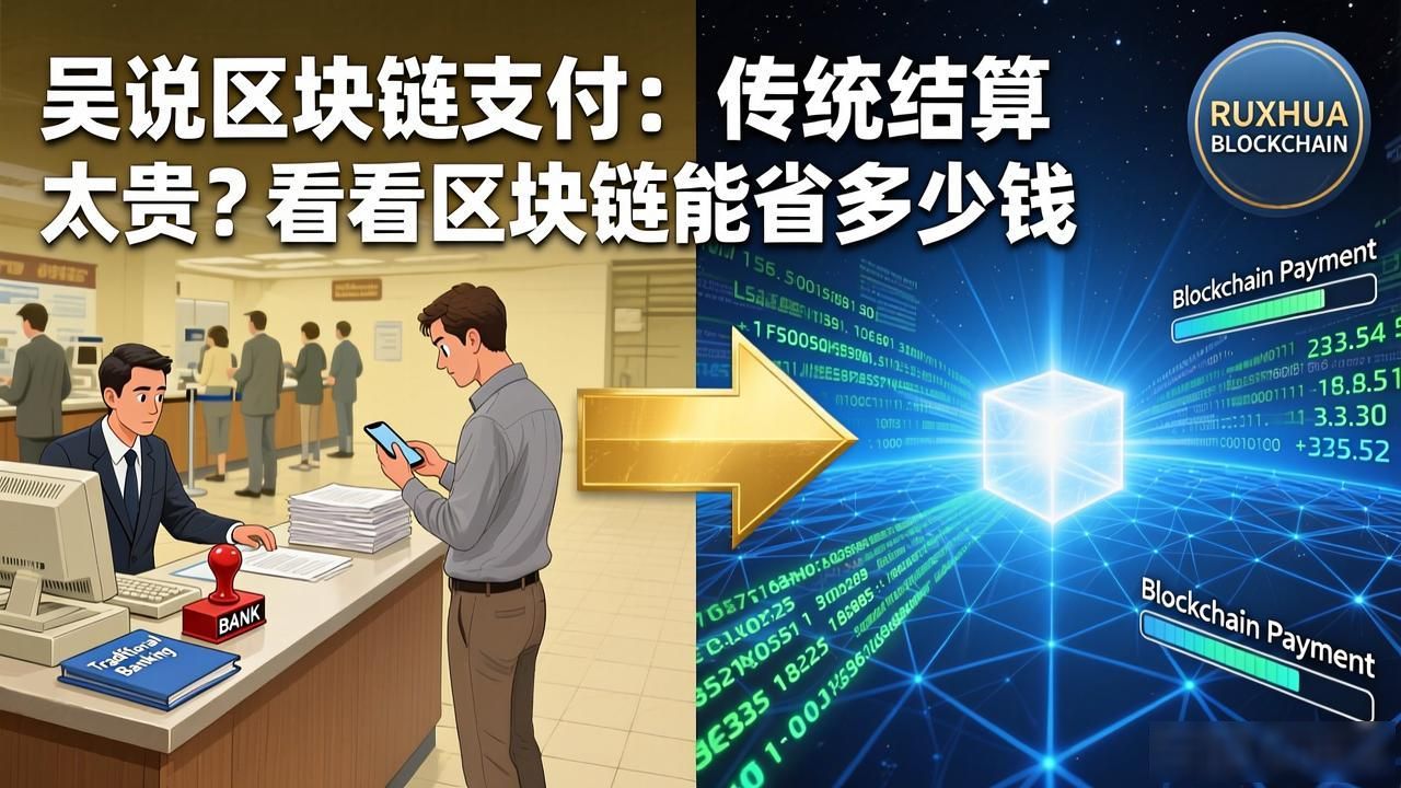 跨境支付手续费高_吴说区块链支付_区块链支付优势