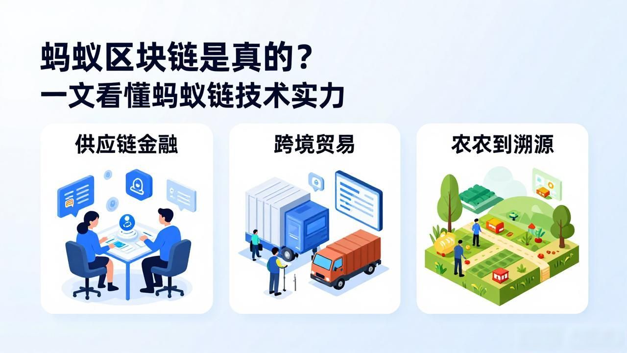 蚂蚁链实际情况介绍_蚂蚁链落地应用场景_蚂蚁区块链是真的吗