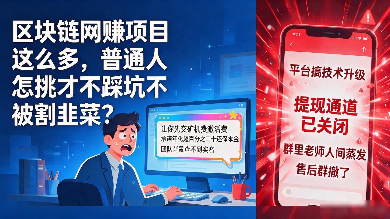 警惕资金盘骗局_区块链网赚项目分析_区块链网赚项目