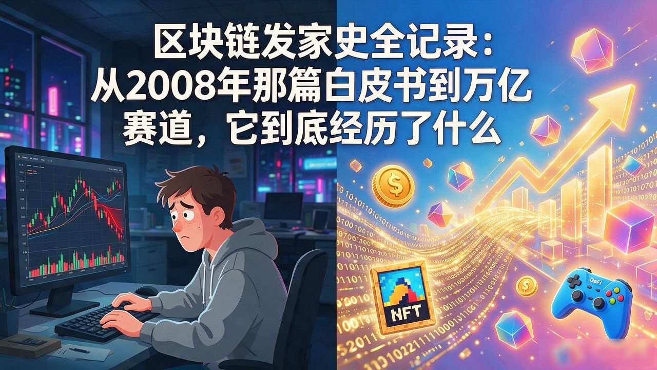 区块链从暗网到万亿赛道演变_区块链发家史_比特币白皮书首次接触时间线